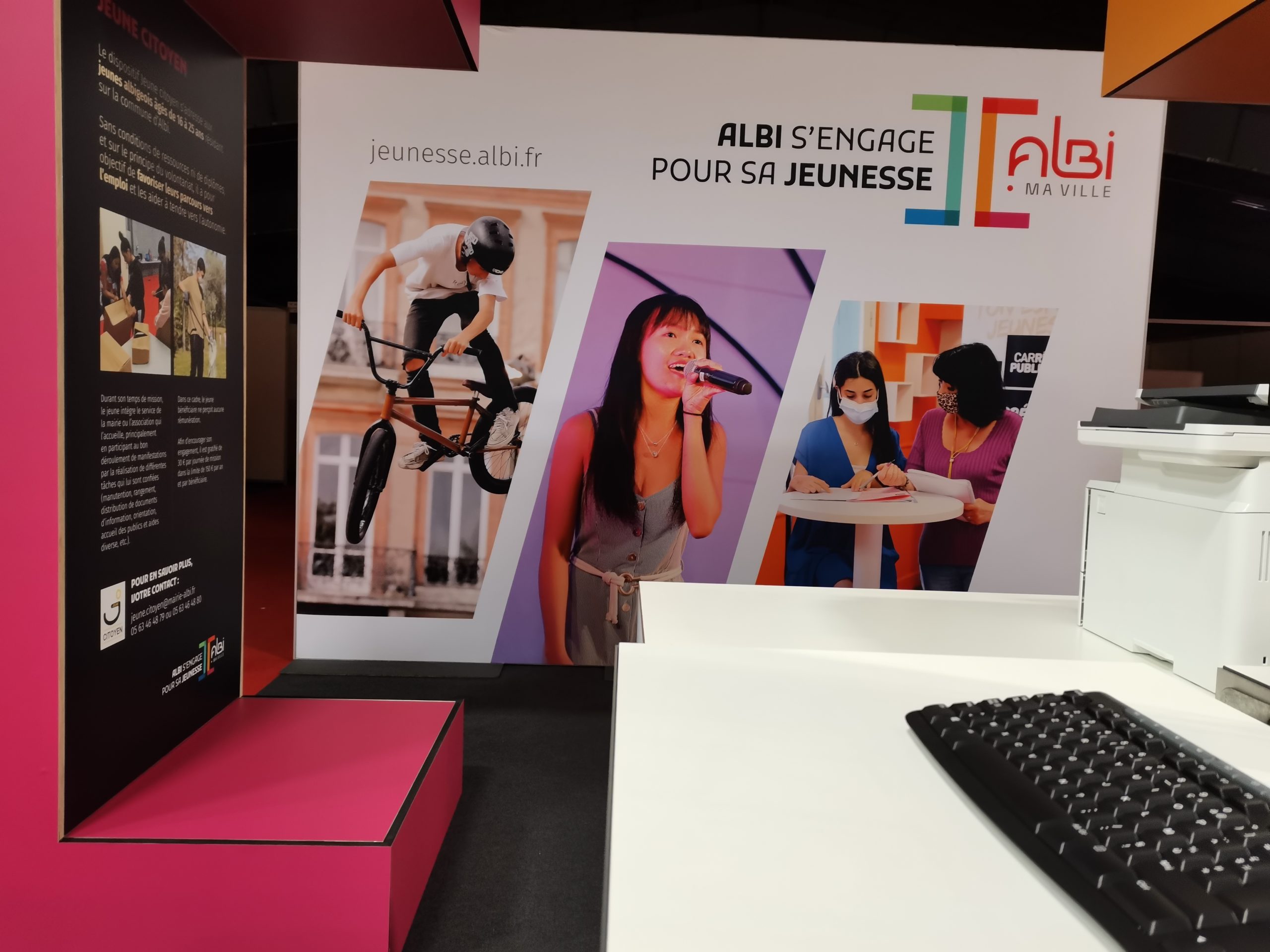 Stand Groupe DesyTech- Salon Taf Albi